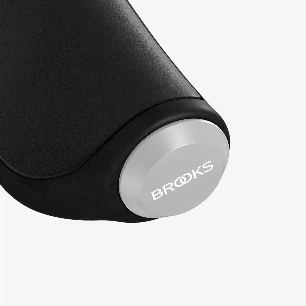 BROOKS エルゴノミック ブラックグリップ BROOKS ( ブルックス ) グリップ ERGONOMIC RUBBER GRIPS